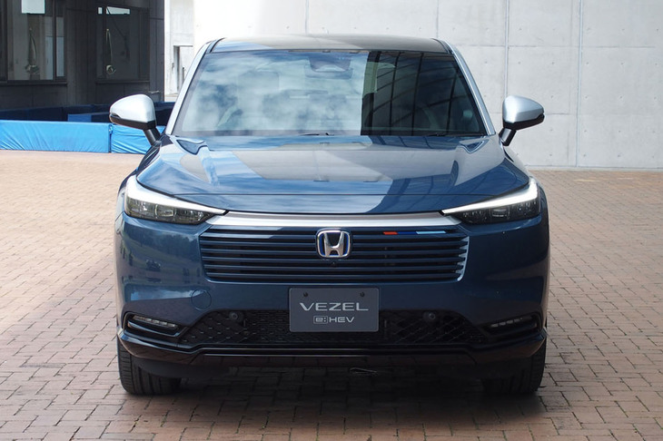 ホンダ・ヴェゼルe：HEV Z PLaYパッケージ（フロントフェイス）