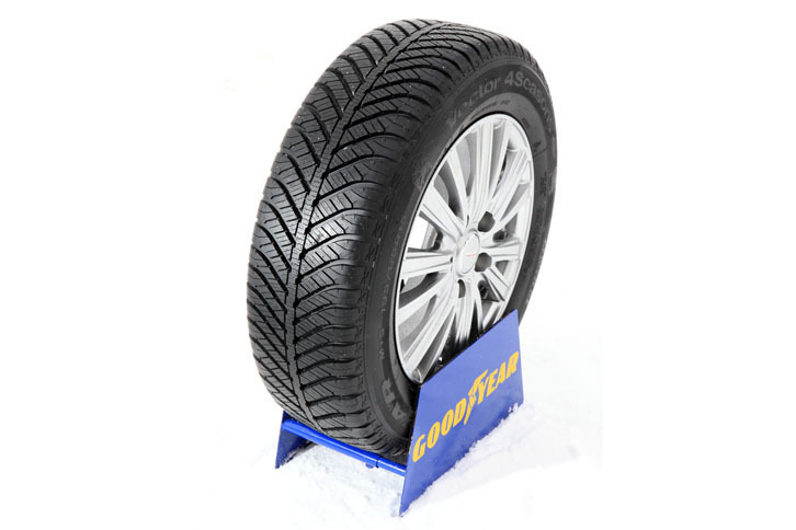 2016年8月に発売された「ベクター4シーズンズ ハイブリッド」。既存の「ベクター4シーズンズ」が欧州生産の輸入品であったのに対し、日本国内での生産とすることでデリバリー性が改善された。また、サイズラインナップも大幅に拡充されている。