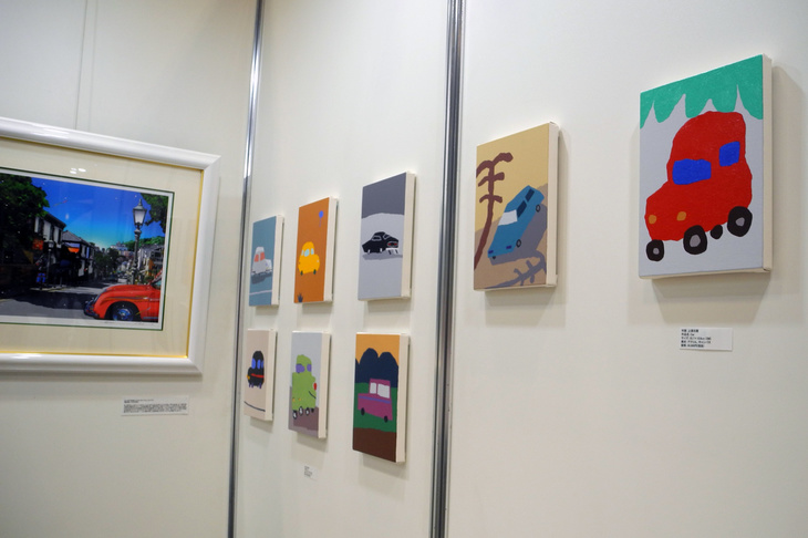 淀画廊のブース