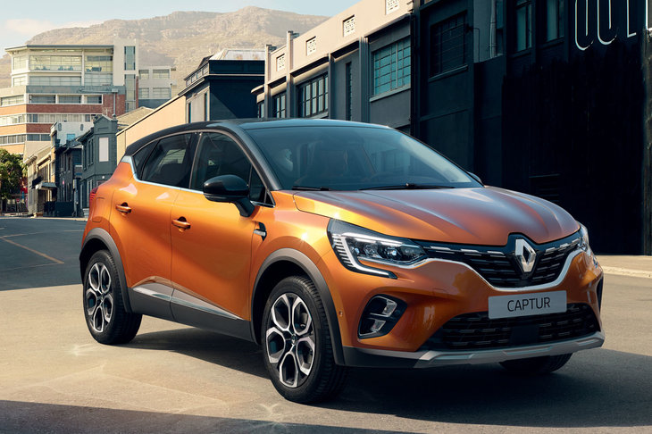 欧州におけるB-SUVの“一番人気”といえば「ルノー・キャプチャー」。写真は2019年のフランクフルトショーで発表された2代目のモデル。