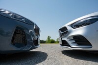 オプションも含めた総額は「B180」が586万3000円で「218i Mスポーツ」が549万円。まさにがっぷり四つの構えである。