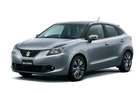 インドから輸入されるBセグメント車「バレーノ」。発売当初は、ターボエンジン車の指定燃料はハイオクガソリンだった。