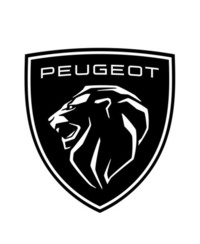 11代目となるプジョーのエンブレムは、従来の「立ち上がった獅子」像とは大きく異なる、頭部のみのデザインとなった。