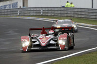 テスト走行中の「アウディR10 TDIプロトタイプ」