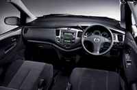 
	MPV エアロリミックスの内装
	 