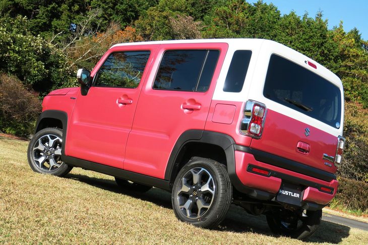 スズキ・ハスラー ハイブリッドXターボ（4WD）（エクステリア）