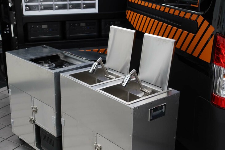 Disaster Support Mobile-Hub（サポートエリア）