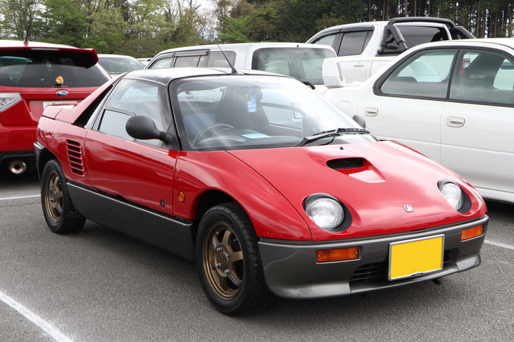 2024 RAYS FAN MEETING 参加車両（オートザムAZ-1）