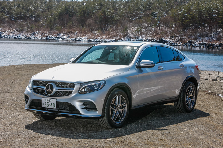 「GLCクーペ」はメルセデス・ベンツのSUVとして7番目にあたるモデル。今回のテスト車「GLC220d 4MATICクーペ スポーツ（本革仕様）」の価格はオプションを含め791万9000円。