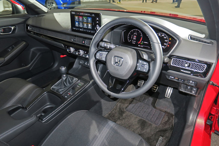 ホンダ・シビックLX（インストゥルメントパネルまわり）