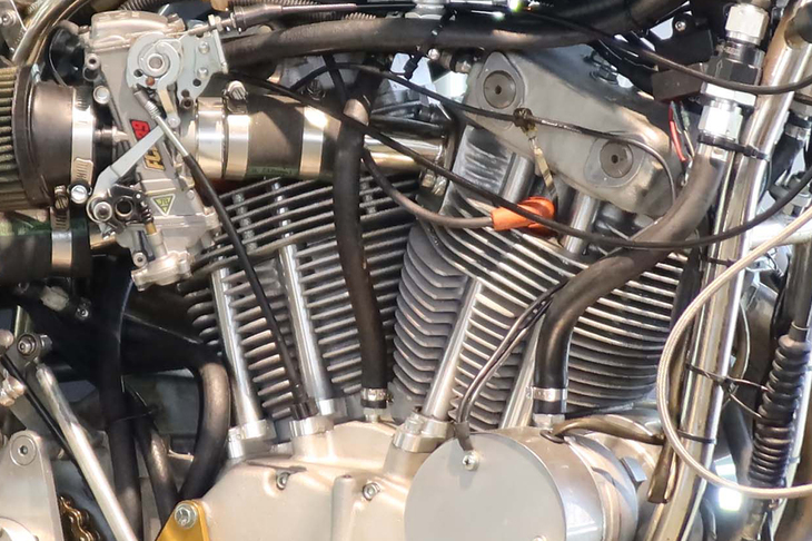 ハーレーダビッドソンXR750（エンジン）
