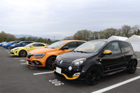 ルノーとアルピーヌの公式イベント「RENAULT ALPINE DAY」も開催され、オーナー同士の交流が図られた。