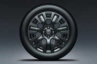 オプションの「ツーリングパッケージ」に含まれる16インチアルミホイール。