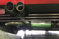 マフラーも美しく収まっている。