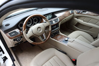 「CLS550ブルーエフィシェンシー シューティングブレーク」のインストゥルメントパネル。