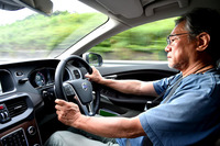 ガソリン車の「ボルボV40」にも幾度となく試乗してきた著者。今回は、ディーゼル車を駆り、主にその燃費性能をテストした。
    