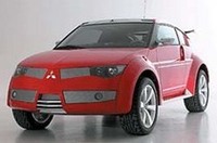 三菱の2001年フランクフルトモーターショー出品車の画像