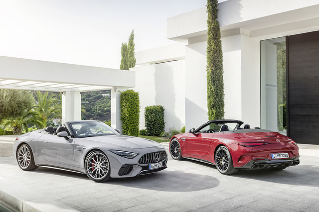 新型「メルセデスAMG SL」がデビュー ゼロから開発したアルミ製