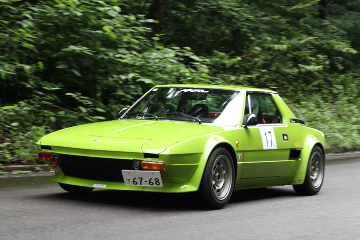 1980年「フィアットX1/9」。