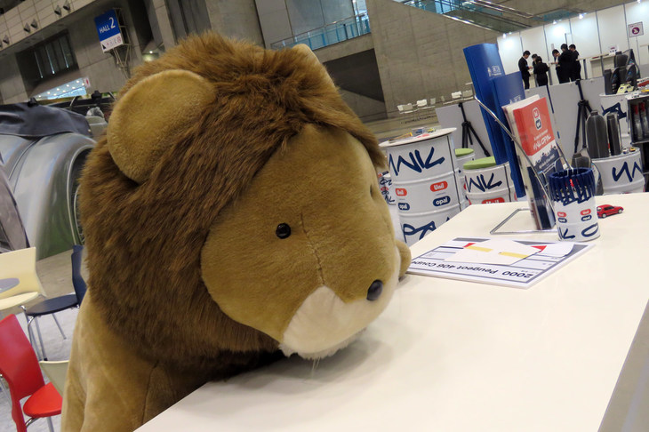 原工房のブースの様子。