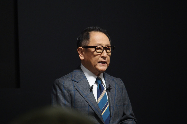 モリゾウことトヨタ自動車の豊田章男会長。