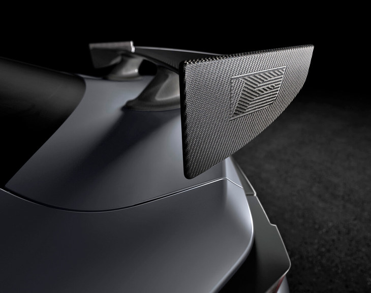 最新型「レクサスRC F」のイメージ画像