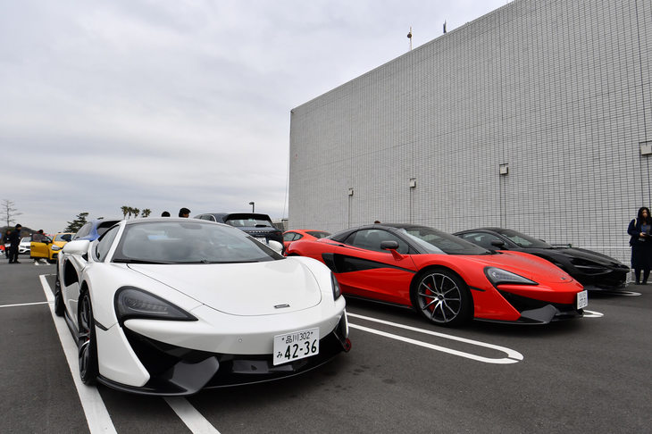 JAIA合同試乗会の会場