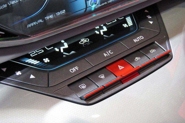 ダイハツDNトレック（エアコン操作パネル）