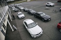 ずらりと並んだ競合車。参加者全員が全車種に試乗し、それぞれの長所と短所を理解することが重要だ。