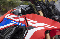ダカールラリーを筆頭に、さまざまなオフロード競技に参戦しているホンダ。「CRF250ラリー」は、そんな同社の本気を普段使いでも感じられる車両となっていた。