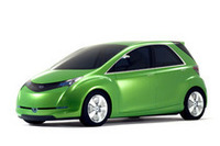 第40回東京モーターショーで発表された電気自動車「G4e CONCEPT」。リチウムイオンバッテリーを搭載し、実用十分な航続距離の確保が目指された。