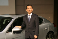 ポルシェ ジャパンの七五三木（しめぎ）社長。