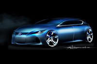 レクサス、ハッチバックのコンセプトカーを出展【フランクフルトショー09】の画像