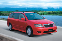 
	「カローラX“HIDセレクション”」（上）と「カローラフィールダーX“HIDスポーツセレクション”」
	 