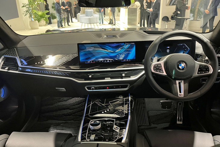 BMW X7ブラックアルファ（インストゥルメントパネル）