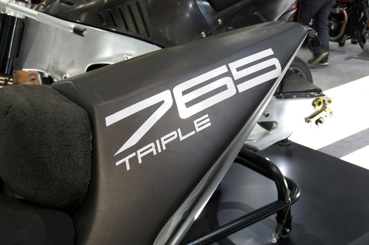 Moto2のプロトタイプ車両。