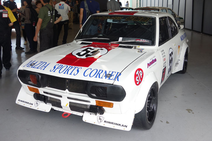 【レーシングマシン展示】「カペラロータリー」 マツダオート東京 寺田陽次郎仕様