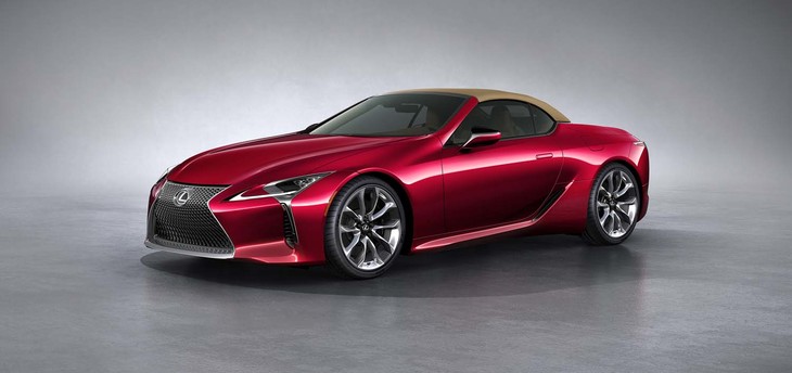レクサスLC500 コンバーチブルモデル