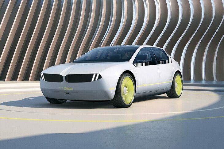 2023年CESで発表されたコンセプトカー「i Vision Dee」。その姿は電動「3シリーズ」の新たな姿を示していると思われる。