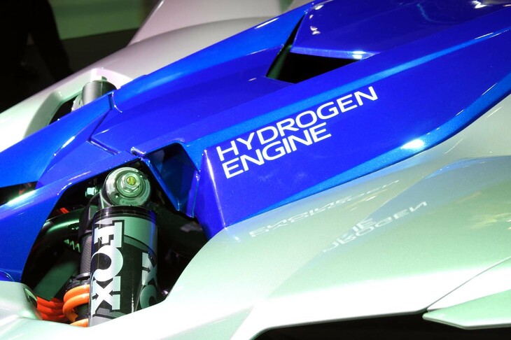 ヤマハYXZ1000R（水素エンジン搭載）