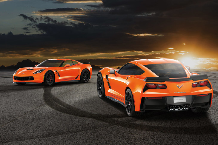 「シボレー・コルベット グランスポーツ セブリングオレンジ65エディション」