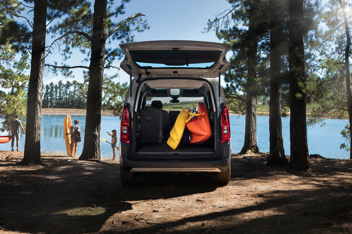 シトロエン・ベルランゴ（ラゲッジスペース）