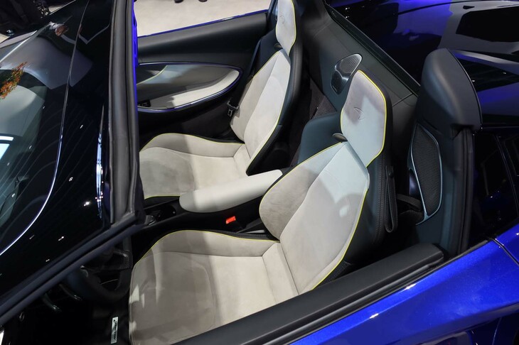 マクラーレン・アルトゥーラ スパイダー（インテリア）