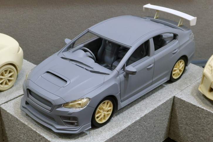 モデラーズの1/24レジンキット「スバルWRX STI S207 NBR CHALLENGE PACKAGE（チャレンジパッケージ）」。1万0800円で2018年発売予定。