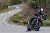 今どきのハイパワーモデルらしく電子制御も充実。IMU（慣性計測ユニット）の採用により、トラクションコントロールはバンク角の深さも考慮して駆動力を制御するようになった。