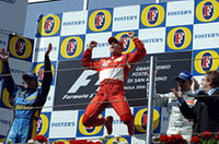 【F1 2006】第4戦サンマリノGP、跳ね馬復活！シューマッハー大接戦を制し久々の快勝