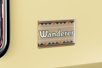 バックドア部の「Wanderer」エンブレム。