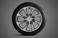 エンケイ製鍛造フル切削アルミホイール。