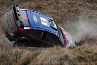 悪路に泣いた、ヒルボネンのフォーカス。最終的には8位でフィニッシュした。