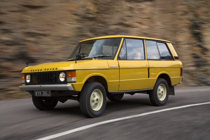 BLMC時代の1970年にデビューした初代「レンジローバー」。ローバーグループは消滅してもランドローバーのブランドは残り、なかでもレンジローバーは高級SUVのパイオニアとして今も高いブランド力を持っている。